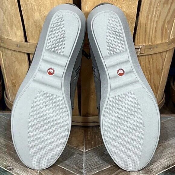 Clarks Unstructured Un Tallara Eva Taupe Nubuck Ankle Booties Boots Women Size 8 - Picture 11 of 12